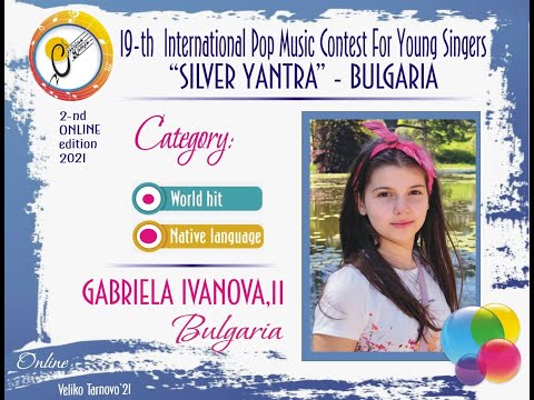 Gabriela Ivanova, 11 y.o , BULGARIA, Chandelier (cover)
