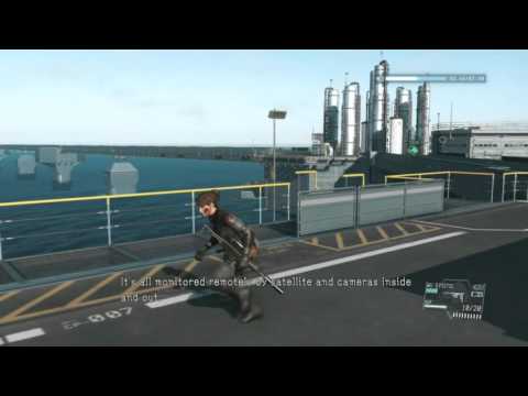 METAL GEAR SOLID V Paz and Skullface talking (includes Zero's location)