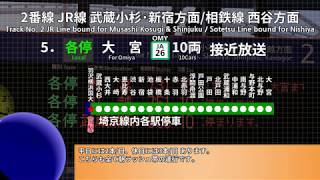 羽沢横浜国大駅放送 Ver. 0.4【自動放送】