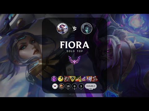 Fiora Top vs Yorick - KR Master Patch 14.6