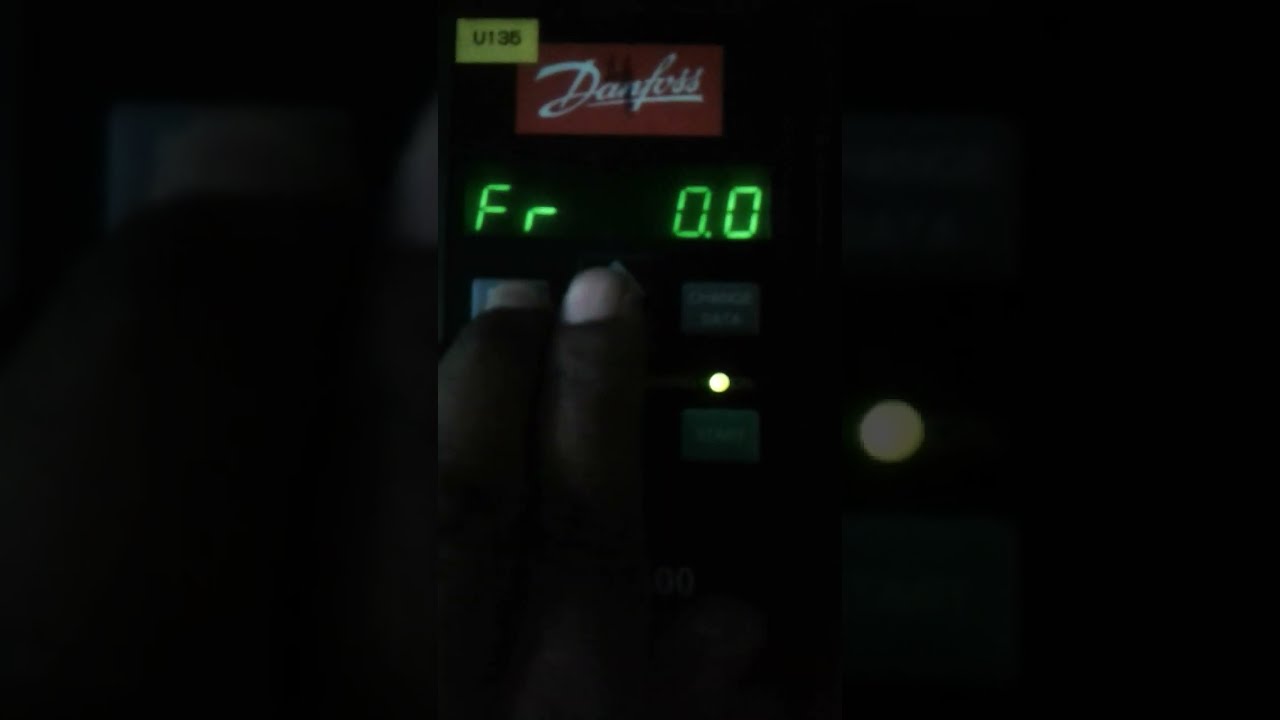 Danfoss VLT 2800 Run Command Setting| #danfoss #parameter_setting #VLT2800