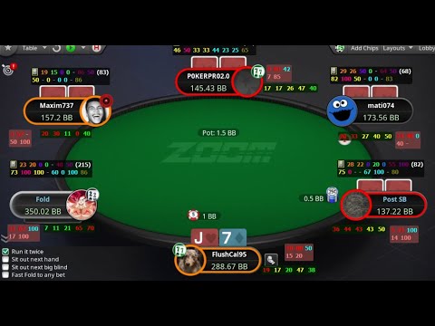 500 Zoom Poker vs Jarretman!