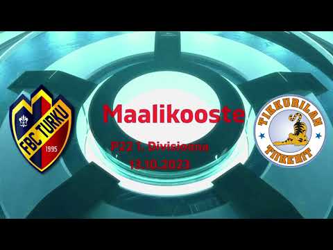 Maalikooste FBC Turku Akatemia - Tiikerit (P22 1.div 13.10.2023)