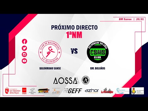 Balonmano Sanse VS BM Bolaños - Liga 1ª NM - Grupo F