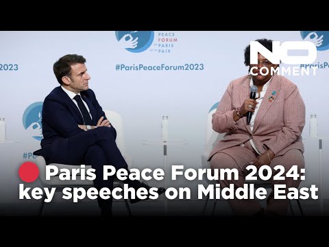 Video Thumbnail: 🔴 LIVE | Paris Peace Forum 2024: Middle East peace talks | No Comment