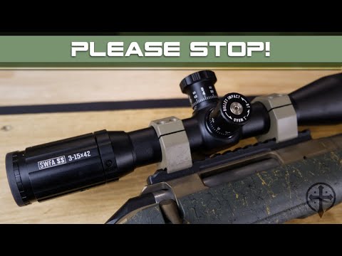 Setting the Zero Stop: SWFA Super Sniper Riflescopes