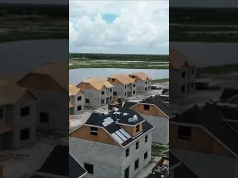 Update at the new development lakefront in Okeechobee, Florida. Real progress! This is insanely nice