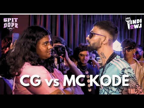 MC Kode vs CG | Rap battle | Spit Dope : Back2Roots | Indiowl