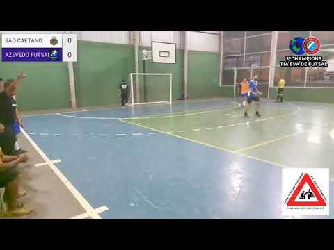 Azevedo Futsal x São Caetano de Sidrolândia - 1º Fase - 3º Champions Tia Eva