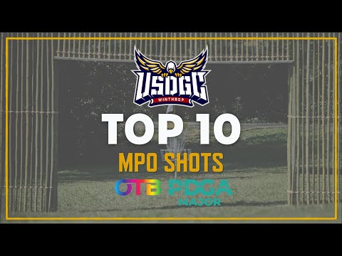 The Top 10 MPO Shots from the United States Disc Golf Championship, presented by OTB (2024)