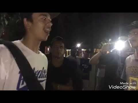 BATALHA DE RIMA NA PRAÇA🎤💥