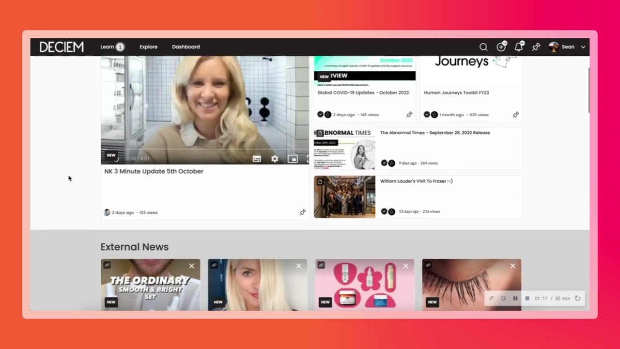 Thrive Learning & Skills Platform 10-minute Tour