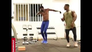 Adebayor dances to Selebobo - Tonyor ft. Mr P (peterpsquare)