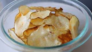 Crispy Microwave Potato Chips