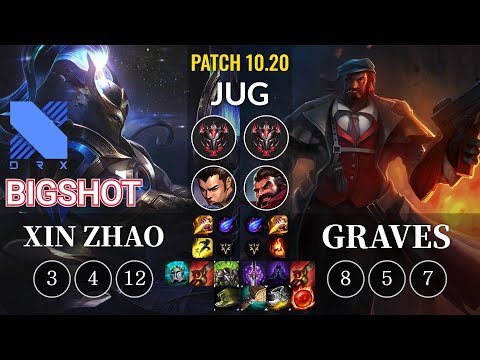 DRX BigShot Xin Zhao vs Graves Jungle - KR Patch 10.20