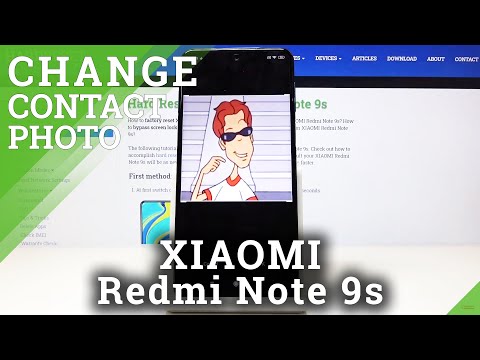 How to Personalize Contact Profile in Xiaomi Redmi Note 9s – Add Photo to Contact