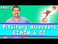 Pituitary disorders: SIADH & DI