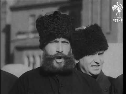 Хор донских казаков Сергея Жарова исполняет две песни (1931)