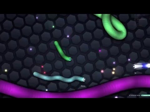 Slither io NEW Skin Monster Eye Shortest Vs Longest Snake Trolling Kill! Slitherio Funny Moments