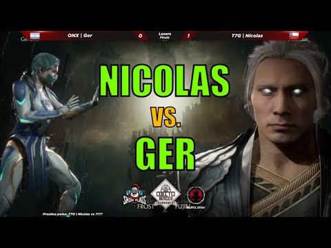 NICOLAS VS GER - FUJIN VS FROST - LOSERS FINALS - Obito Series MK11 Ultimate