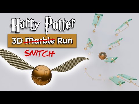 Harry Potter Marble Music (Hedwig’s Theme)