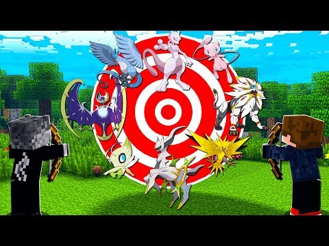 ACERTE O POKEMON LENDARIO E GANHE - MINECRAFT PIXELMON