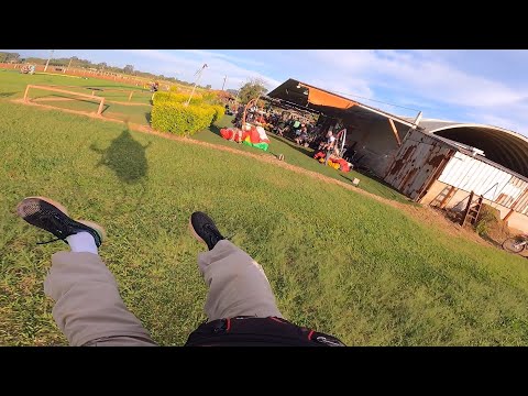 Dei azar ou dei sorte ??? Acidente Paramotor versão gopro - 08/10/2022