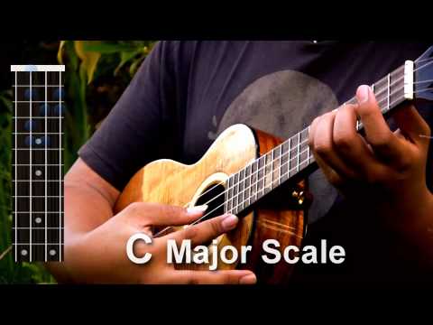 Uke Minutes 131- Major Scale Sweeps