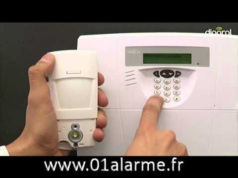 comment poser alarme diagral