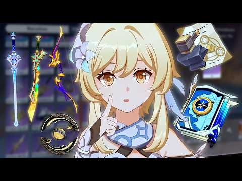 All F2P WEAPONS From The BLACKSMITH... In WHO TO USE THEM!? Genshin Impact (Forge)
