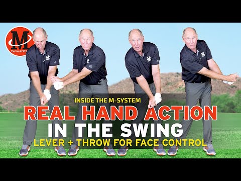 REAL HAND ACTION IN THE SWING | Inside the M-SystemLever + Throw = Face Control – Start Striking.