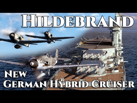 World of Warships: Hildebrand - New T10 German Hybrid Cruiser