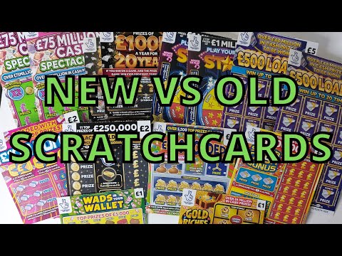 New Versus Old Scratchcards