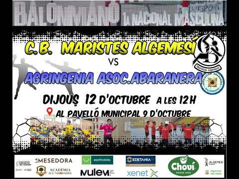 CB MARISTAS ALGEMESÍ VS AGRINGENIA-ASOC. ABARANERA