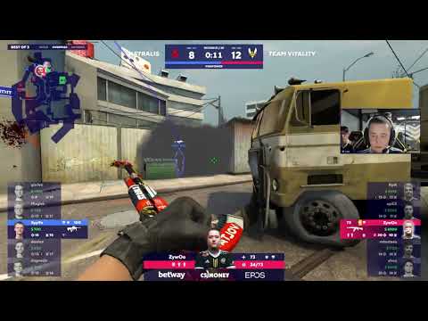 ZywOo 1v3 clutch versus Astralis @overpass | BLAST Premier Global Final