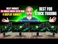 Best PC Build for Stock Trading  4 Display Connect | Best PC Build Under ₹30,000/-