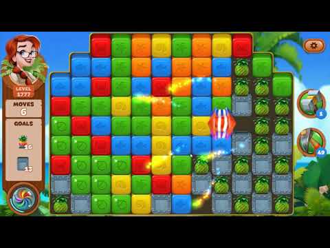 Lost Island Blast Adventure Level 1777 NO BOOSTERS - A S GAMING