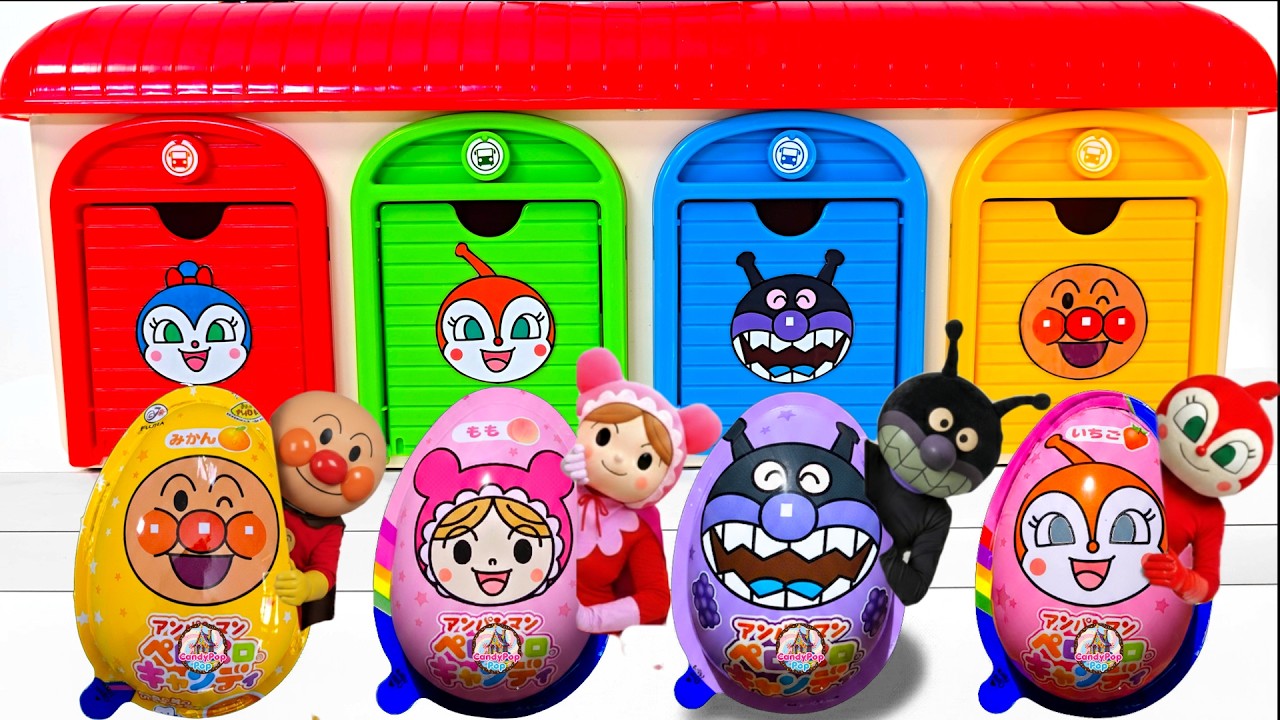 ✨癒しのASMR✨全種類揃い🍬ロリポップキャンディ＆チョコレート！グミキャンディ開封で極上の音体験🎧🍭🍫日本のキャンティ＆アンパンマン❤️✨