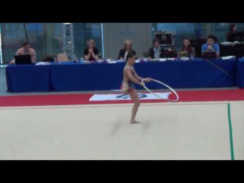 Elizaveta Iampolskaia LUX hoop junior all around Luxenbourg Trophy 2017