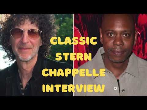 Dave Chappelle CLASSIC HOWARD STERN SHOW Appearance
