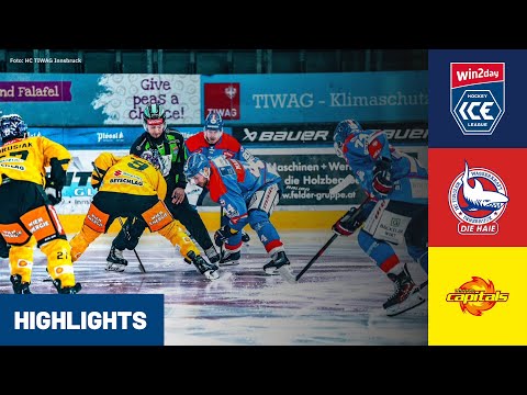 ICE: HC TIWAG Innsbruck - Die Haie vs. Vienna Capitals | Highlights