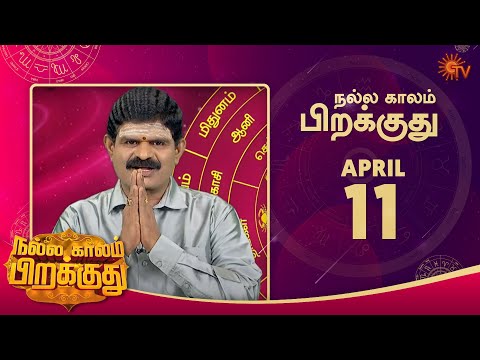 இன்றைய ராசி பலன் | நல்ல காலம் பிறக்குது | 11 April 2022 | Sun TV