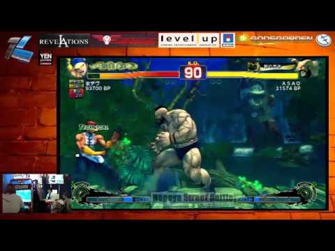 SSF4 AE: Kindevu (Yun) vs akai usagi (Gouki), ASAO (Zangief)