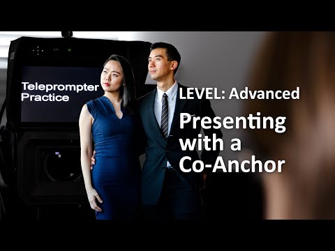 Teleprompter Practice - Advanced - 2 Presenters!