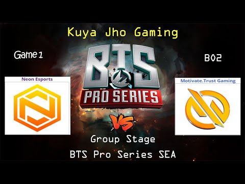 NEON ESPORTS vs MG.TRUST GAME 1 | Bo2 | GroupStage | BTS PRO SERIES SEASON 3 : ASIA
