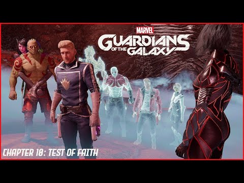 Guardians Of The Galaxy PS5 Walkthrough Gameplay Part 10 - Test of Faith