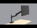 Ergotron LX Pro Desk Monitor Arm, Tall Pole: Installation & Adjustment