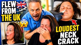 She Flew From the UK for This… Her Neck CRACKED Loud 😳