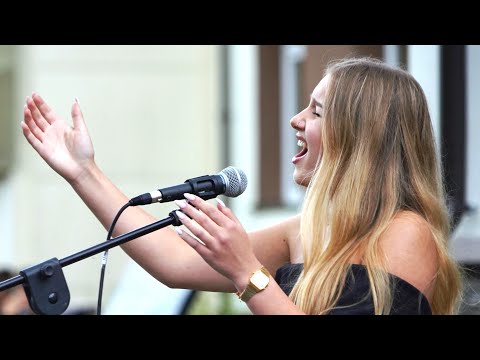 2025 07 11  Melika Rakauskaitė koncertuoja Linkmenyse