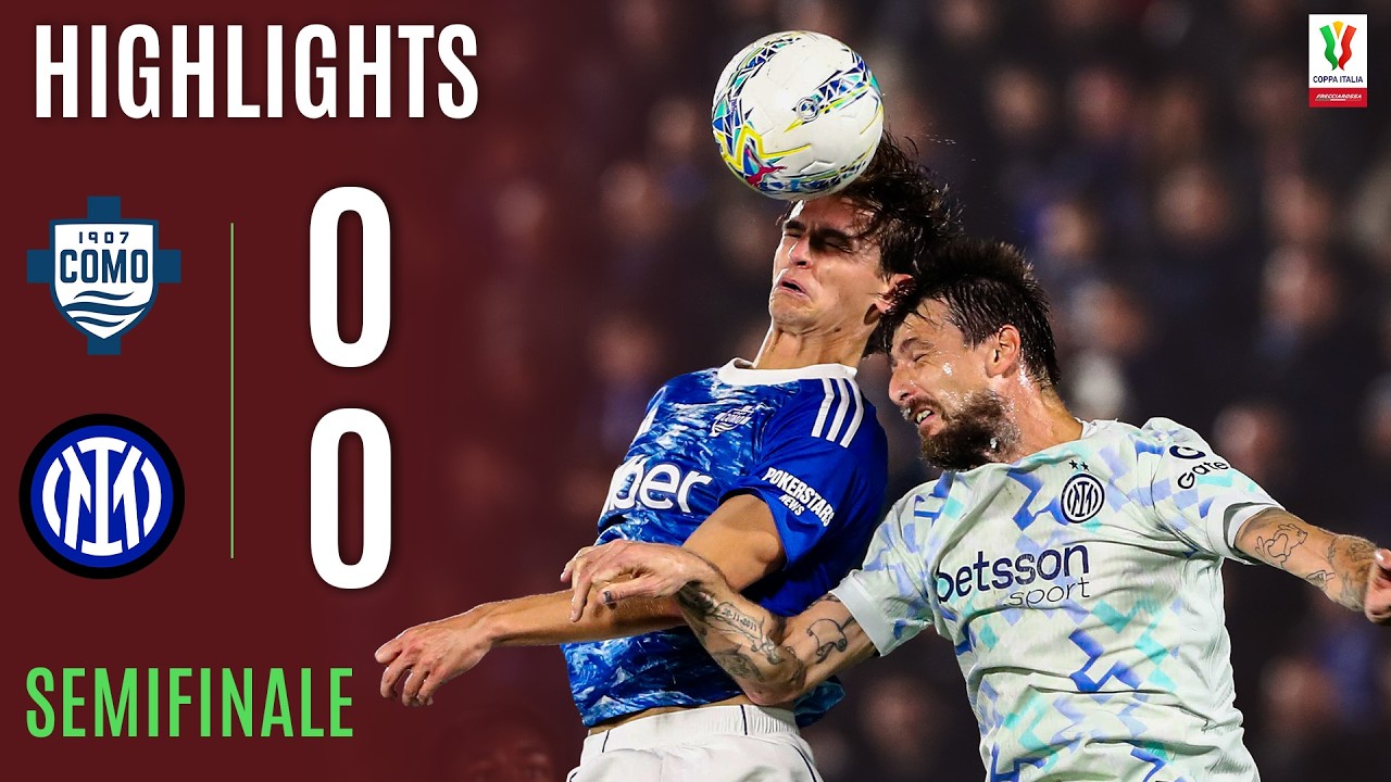 COMO-INTER 0-0 | HIGHLIGHTS | SEMIFINALE | Coppa Italia Frecciarossa 2025/26
